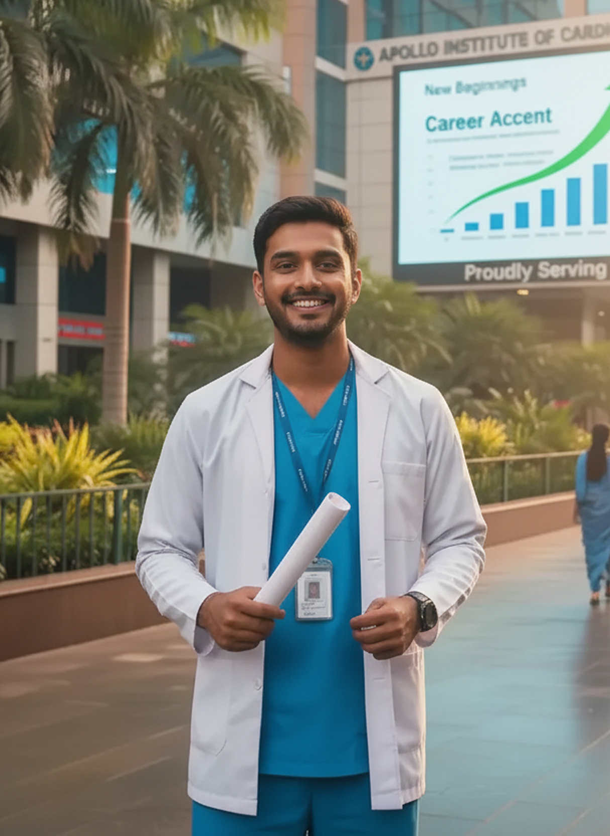 Successful medical professional